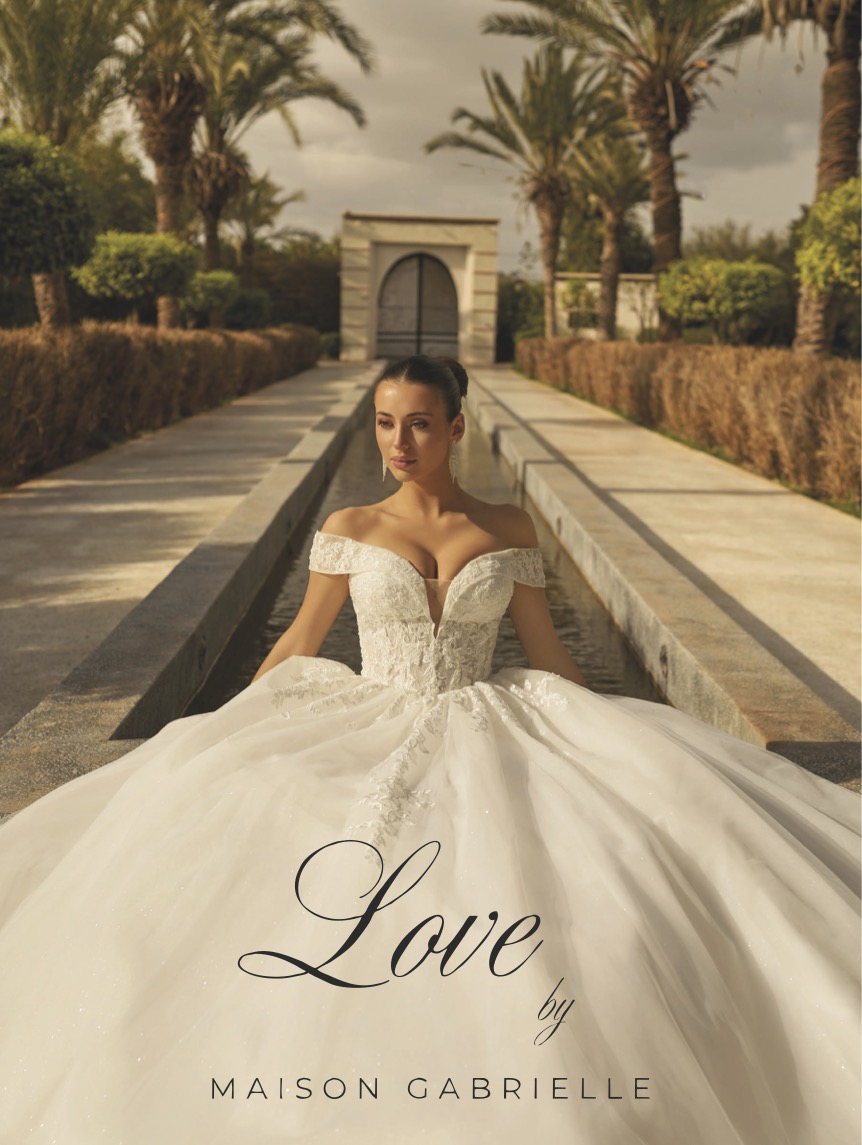 Mariée Maison Gabrielle dans les jardins de Marrakech